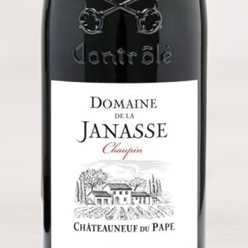 Wine label - 2017 Domaine de la Janasse Châteauneuf-du-Pape Chaupin