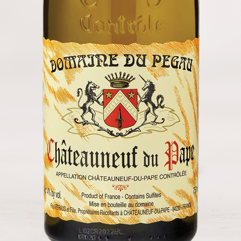 Wine Label - 2024 Domaine du Pegau, Châteauneuf-du-Pape "Cuvée Réservée Blanc"