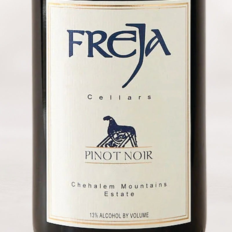 2021 Freja Cellars, Pinot Noir "Estate", Laurelwood District, Chehalem Mountains Wine Label