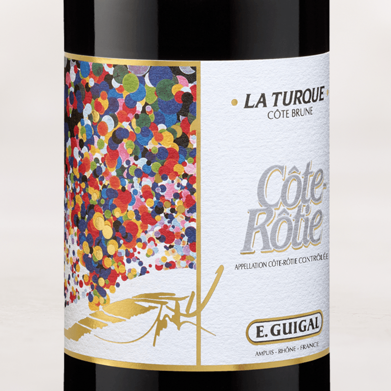 Wine Label - E. Guigal, Côte-Rôtie "La Turque"