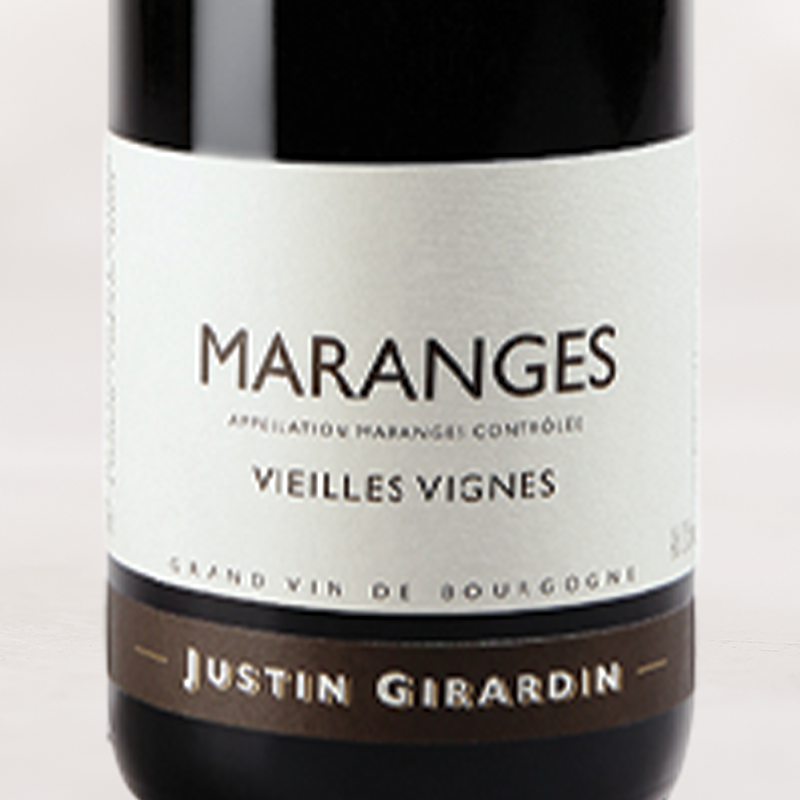 Wine Label - 2023 Justin Girardin, Maranges "Vieilles Vignes"