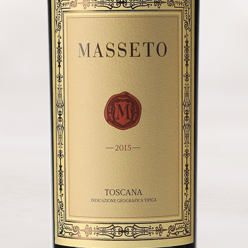 Wine Label - 2015 Masseto, Toscana IGT