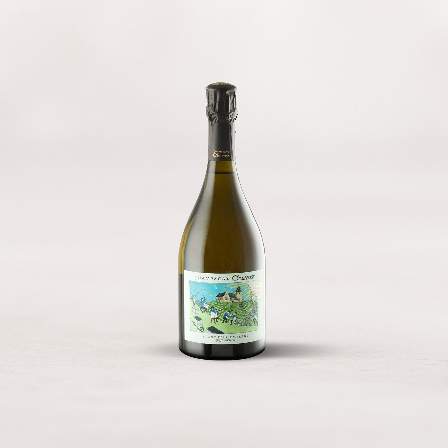 Champagne Chavost, “Blanc d'Assemblage” Brut Nature