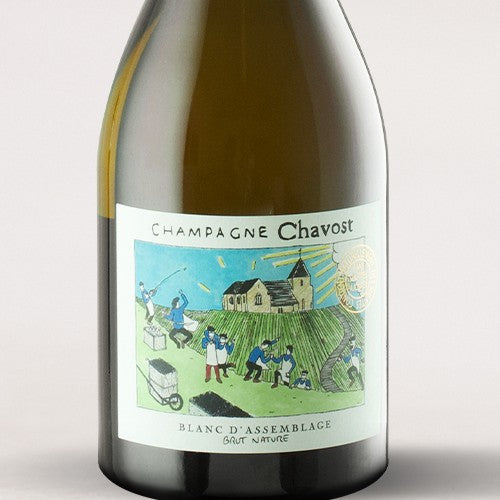Champagne Chavost, “Blanc d'Assemblage” Brut Nature