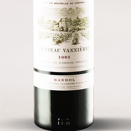 Château Vannières, Bandol Rouge