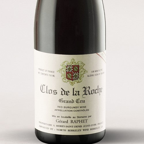 Domaine Gérard Raphet, Grand Cru “Clos de la Roche” Vieilles Vignes