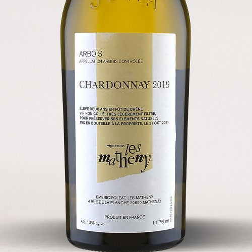 Les Matheny, Arbois Chardonnay