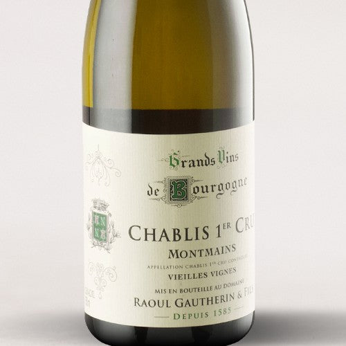 Domaine Raoul Gautherin, Chablis 1er Cru “Montmains” Vieilles Vignes