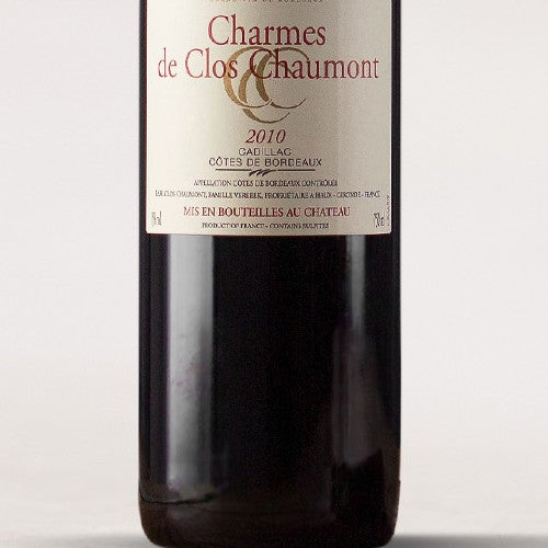 Charmes de Clos Chaumont, Cadillac Côtes de Bordeaux