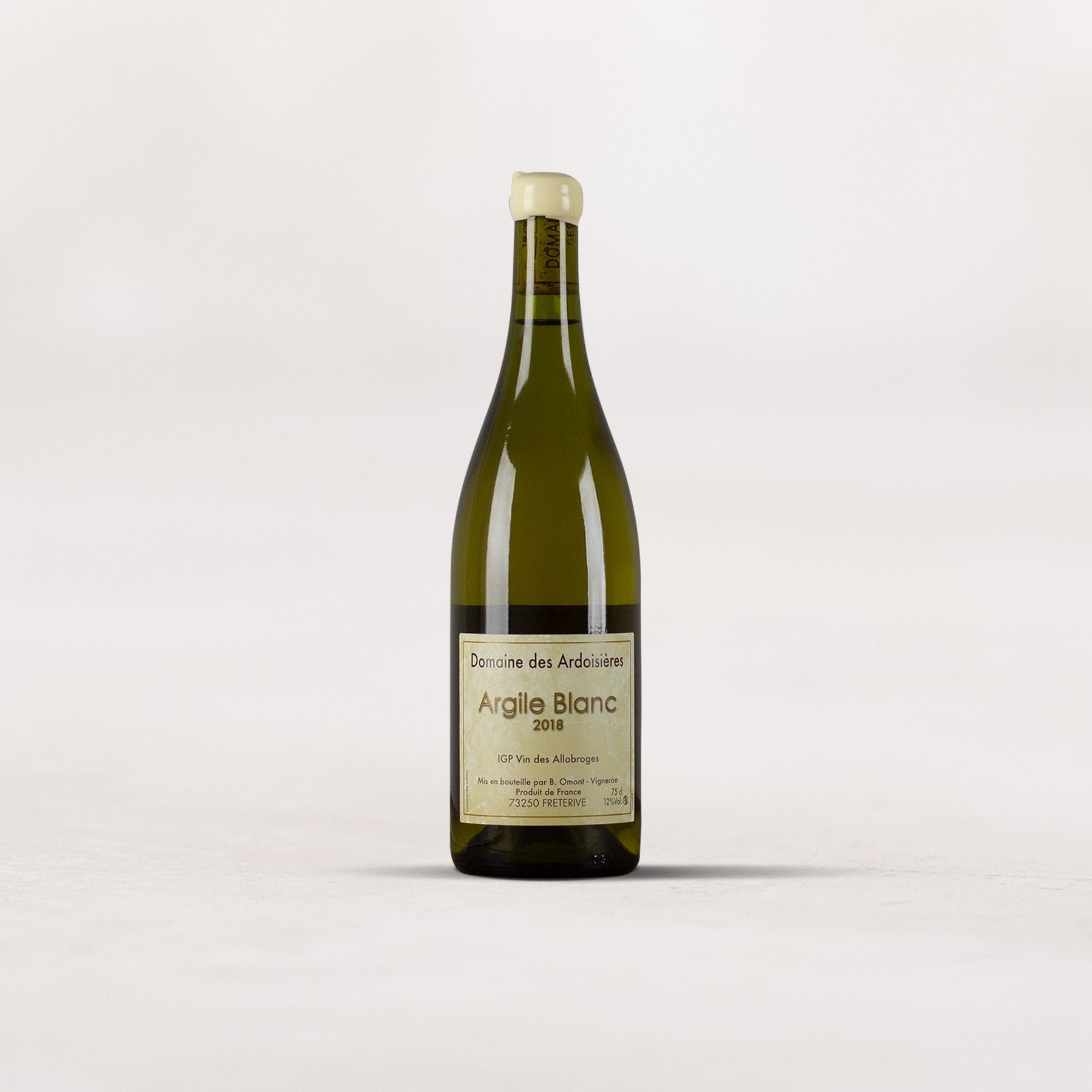 Domaine des Ardoisières, IGP Vin des Allobroges, Argile Blanc