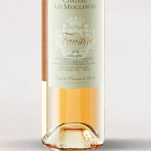 Château Les Mesclances, Côtes de Provence La Londe “Faustine” Rosé